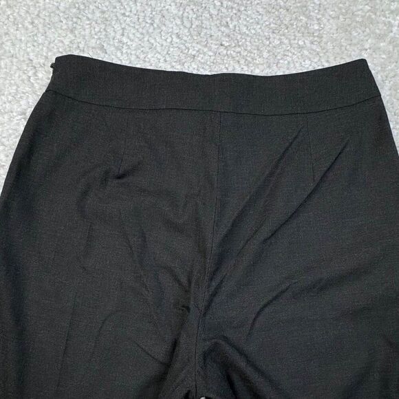 Antonio Melani High Waisted Wide Leg Trouser Pants Charcoal Gray - Picture 6 of 8